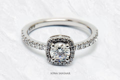 Claraya Lab Grown Diamond Ring | Sona Sansaar