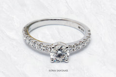 Viressa Lab Grown Diamond Ring | Sona Sansaar