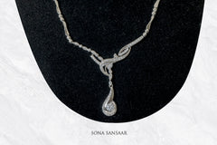 Miralis Sterling Silver Necklace | Sona Sansaar