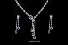 Sirena Sterling Silver Necklace Set | Sona Sansaar