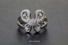 Floriale Sterling Silver Ring | Sona Sansaar