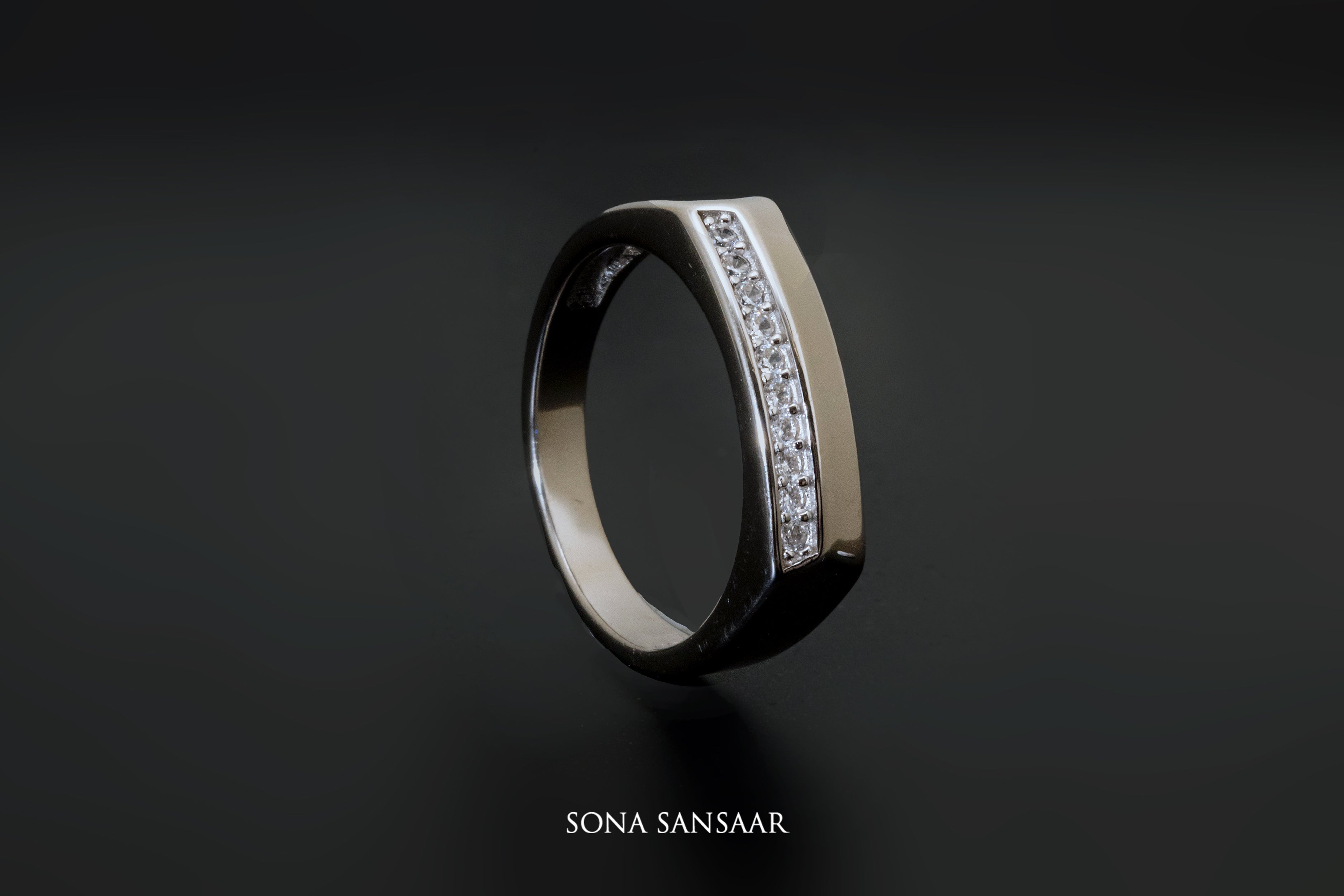 Zentra Sterling Silver Ring | Sona Sansaar