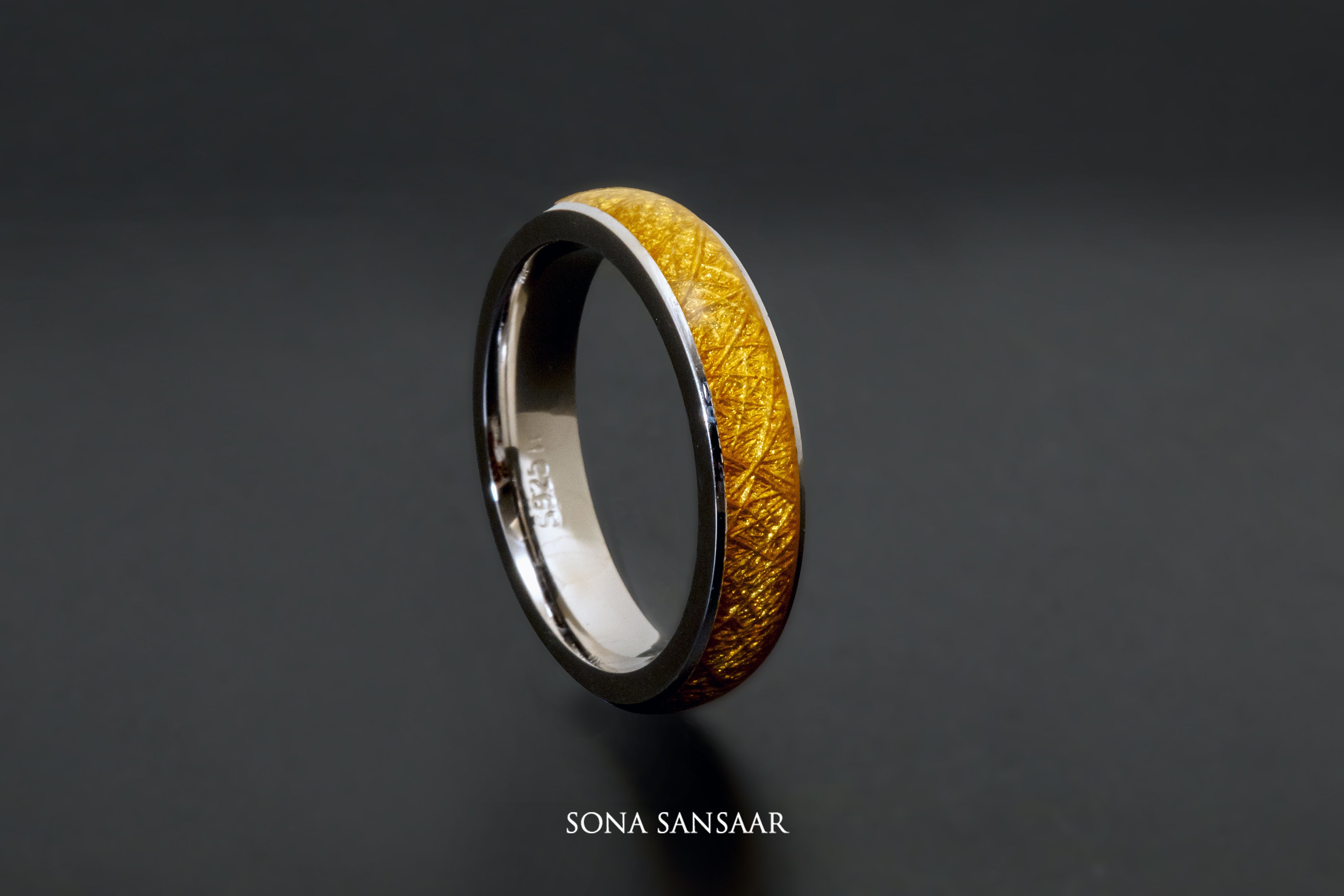 Heatwave Sterling Silver Ring | Sona Sansaar