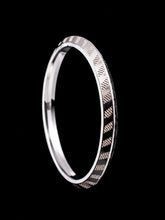 Men's Sterling Silver Kada Bangle | 925 Silver Solid Bracelet 73mm