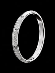 Men's Heavy Solid Sterling Silver Kada | 925 Luxury Bangle 73mm (50g)