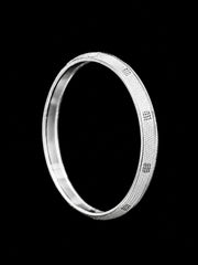 Men's Heavy Solid Sterling Silver Kada | 925 Luxury Bangle 73mm (50g)