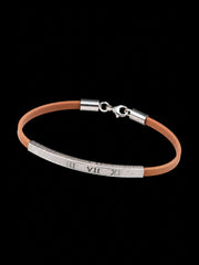 Men's Sterling Silver Franco Link Bracelet | 925 Silver Chevron Chain