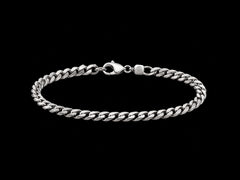 The Helix Sterling Silver Men's Bracelet – Classic Twisted Cord Design