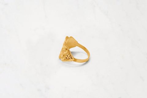Shimmering Gold Dress Ring