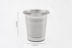 Medium Curved Silver Glass