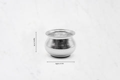 Small Plain Silver Lota