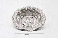 Small Flower Silver Plate