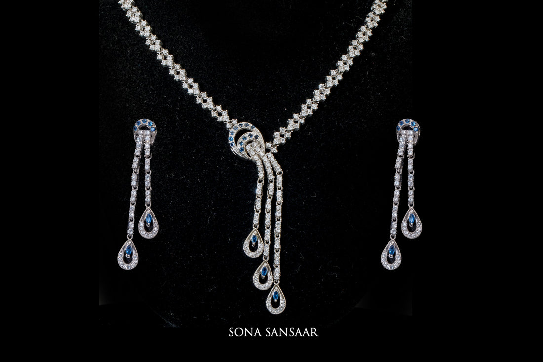 Sirena Sterling Silver Necklace Set