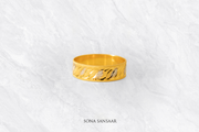 Eterna Two Tone Gold Ring | Sona Sansaar