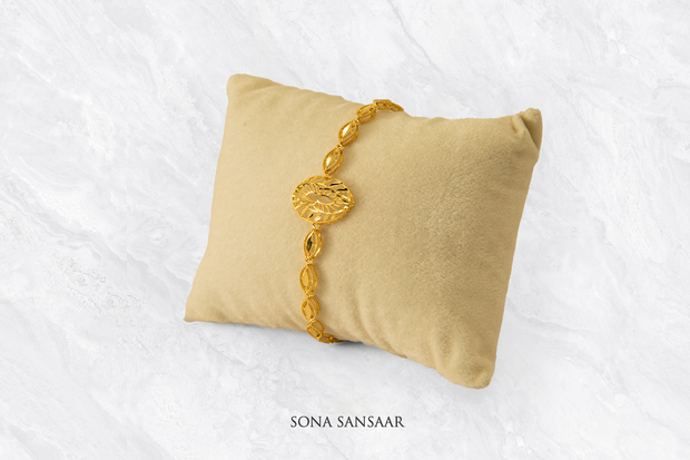 Sunray Gold Bracelet | Sona Sansaar