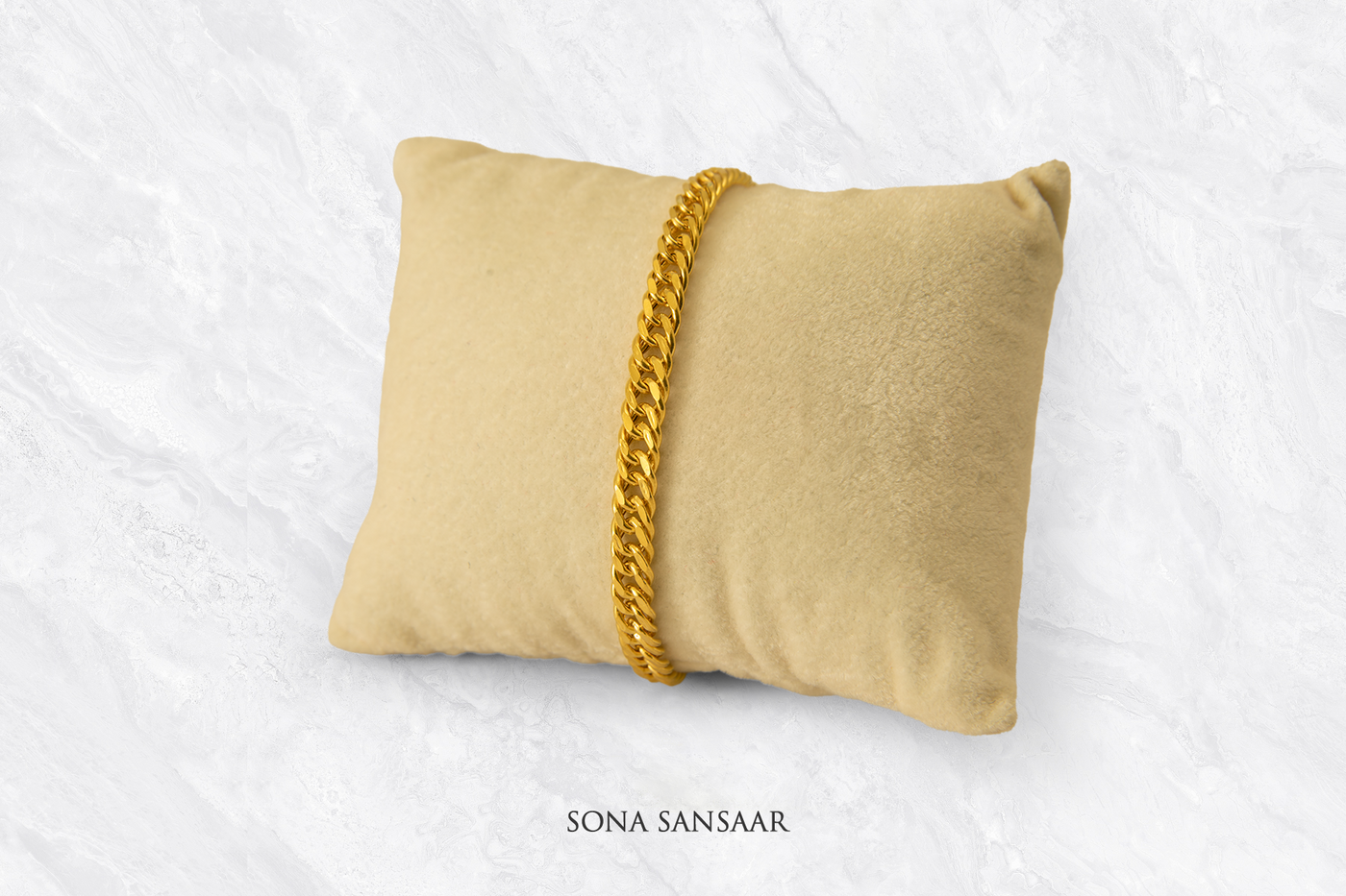 Stallion Gold Bracelet | Sona Sansaar