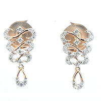 Thumbnail for Infinity Loop Drop Earrings