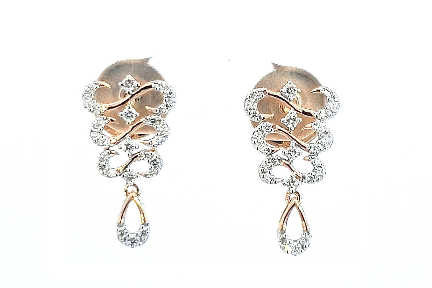 Infinity Loop Drop Earrings