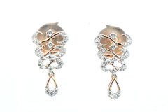 Infinity Loop Drop Earrings
