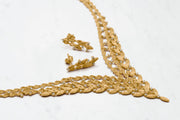 Elegant Italian Necklace Set with Cubic Zirconia