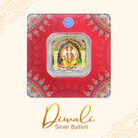 Thumbnail for Ganesh Pure Silver Coin - 10 Grams