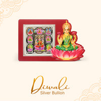 Thumbnail for Lakshmi Silver Coin - 50 Grams