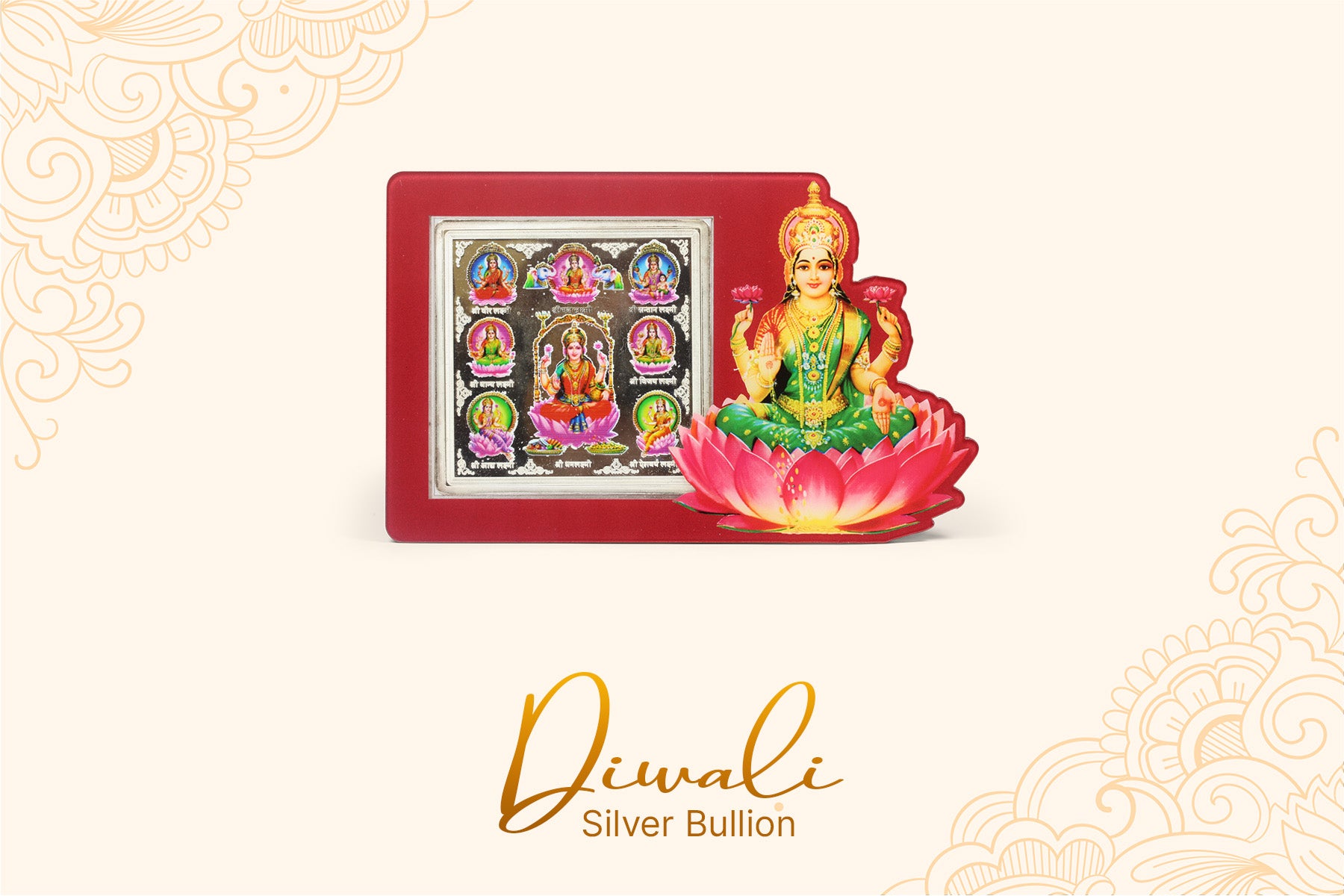 Lakshmi Silver Coin - 50 Grams