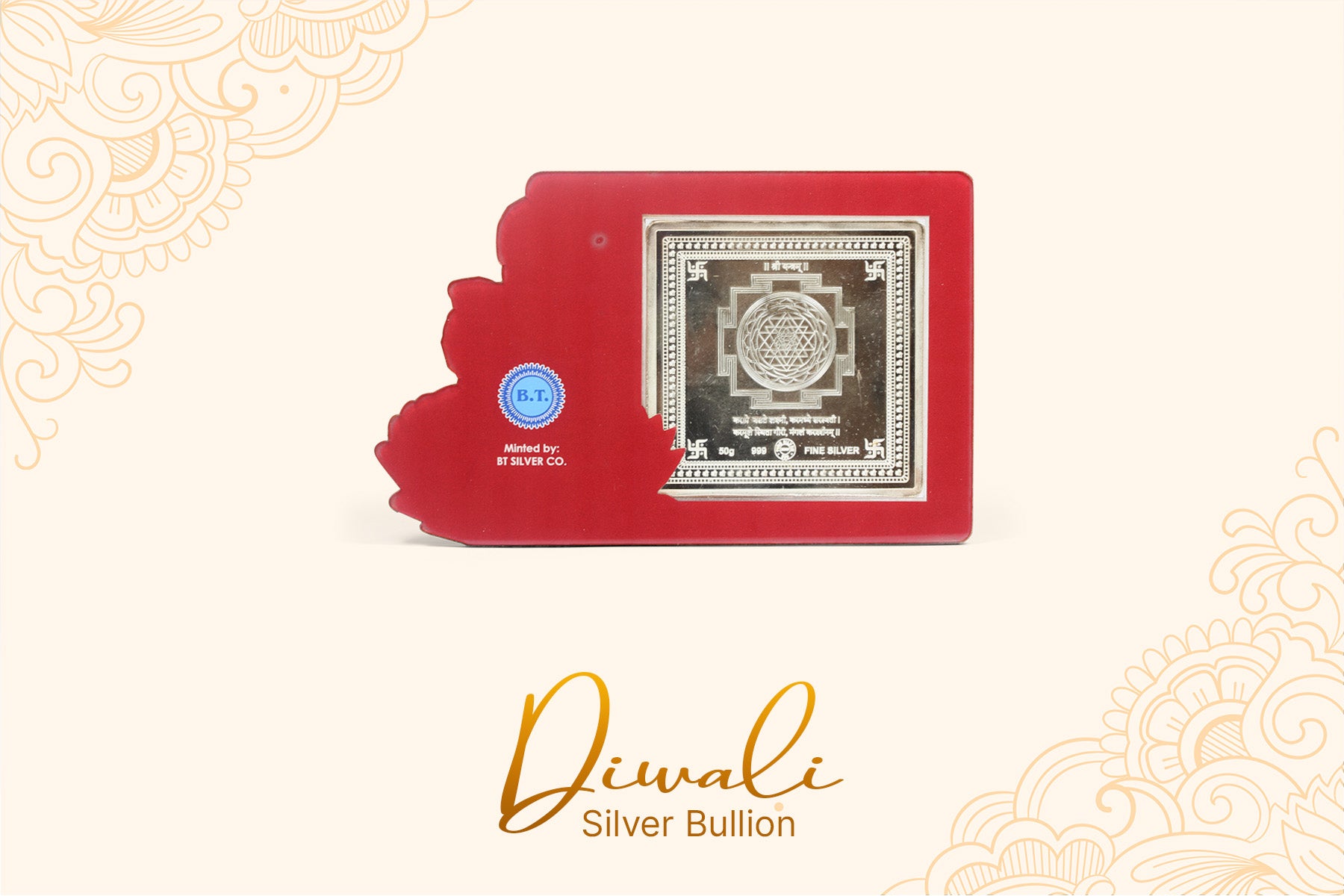 Lakshmi Silver Coin - 50 Grams