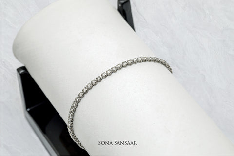 Glacier Glow Diamond Bracelet | Sona Sansaar