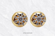 Snowflake Diamond Earrings | Sona Sansaar