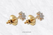 Snowflake Diamond Earrings | Sona Sansaar