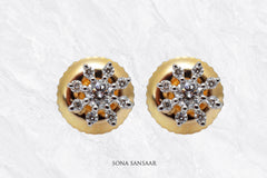 Snowflake Diamond Earrings | Sona Sansaar