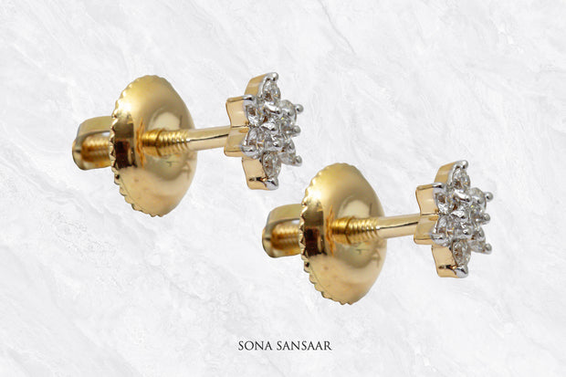 Twilight Star Diamond Earrings | Sona Sansaar