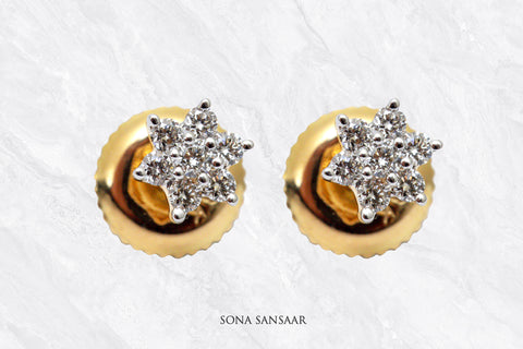 Twilight Star Diamond Earrings | Sona Sansaar