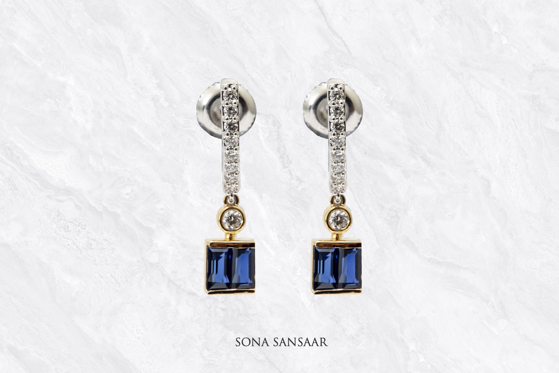 Midnight Glint Earrings | Sona Sansaar 