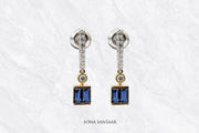 Midnight Glint Earrings | Sona Sansaar 