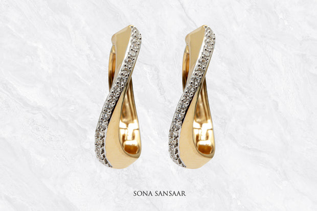 Infinite Diamond Earrings | Sona Sansaar