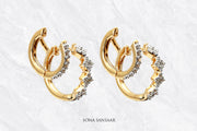 Ascent Diamond Earrings | Sona Sansaar