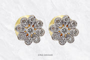 Diamond Floret Earrings | Sona Sansaar