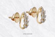 Marquise Diamond Earrings | Sona Sansaar