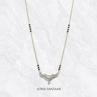 Thumbnail for Droplet Diamond Mangalsutra | Sona Sansaar
