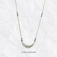 Thumbnail for Princess Crown Diamond Mangalsutra | Sona Sansaar