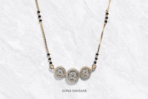 Orion's Cluster Diamond Mangalsutra | Sona Sansaar