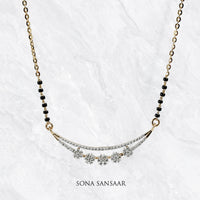 Thumbnail for Starlit Waves Diamond Mangalsutra | Sona Sansaar
