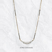 Thumbnail for Starlit Waves Diamond Mangalsutra | Sona Sansaar