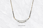 Starlit Waves Diamond Mangalsutra | Sona Sansaar