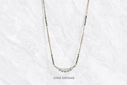 Starlit Waves Diamond Mangalsutra | Sona Sansaar