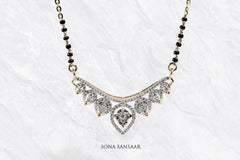Tiara Diamond Mangalsutra | Sona Sansaar