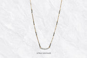 Glint Bar Diamond Mangalsutra | Sona Sansaar