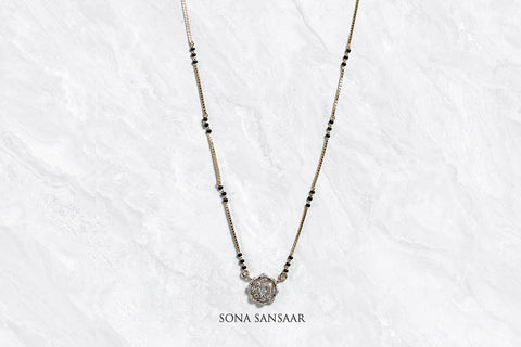 Blossom Diamond Mangalsutra | Sona Sansaar